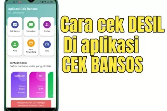 Cek Desil dan Nama Penerima Bansos 2026 via NIK dan KTP. Simak Cara Cek di DTSEN untuk tahu Peluang Dapat bantuan.