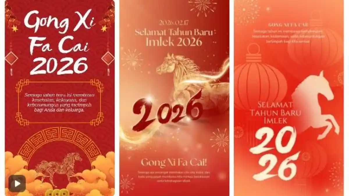 Kumpulan 35 ucapan Imlek 2026 penuh doa, harapan, dan kata Gong Xi Fa Cai yang cocok untuk kartu ucapan maupun dibagikan di media sosial.