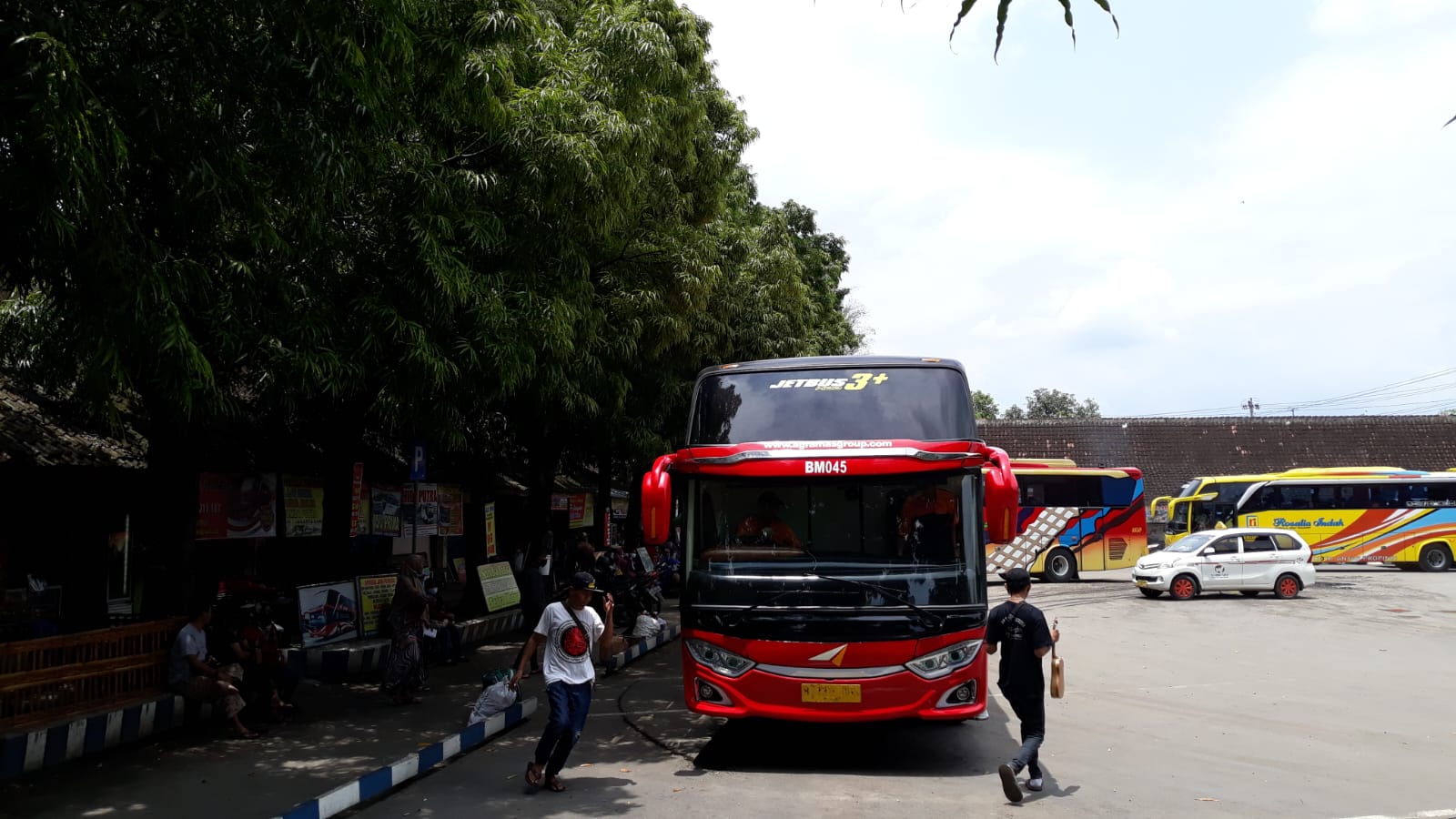 Ilustrasi bus AKAP di Terminal Sukoharjo. Pemkab Sukoharjo sesiakan sembilan armada bus untuk Program Mudik Gratis 2026