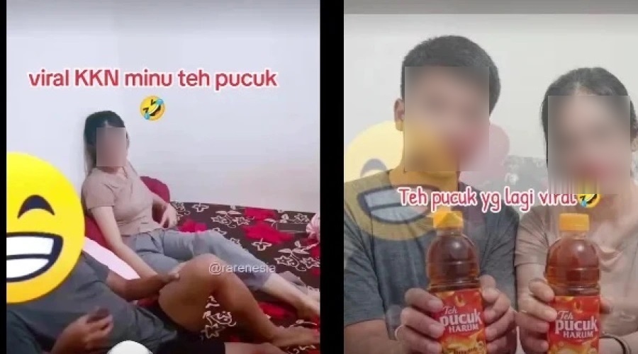 Link Video Teh Pucuk Viral Adegan Mahasiswa KKN 1 Menit 50 Detik vs 17 Menit, Mana yang Asli? Fakta Sebenarnya Terungkap
