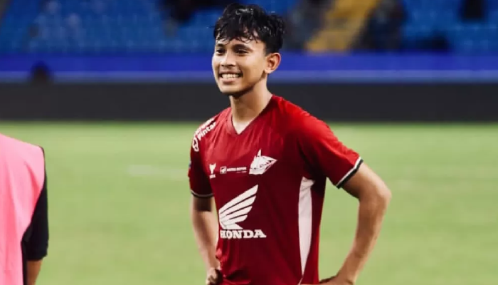 Ricky Pratama, pemain PSM Makassar.