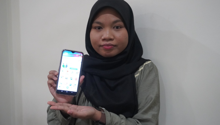 Nafisah, mahasiswi asal Boyolali yang merasakan manfaat nyata program JKN dari BPJS Kesehatan.