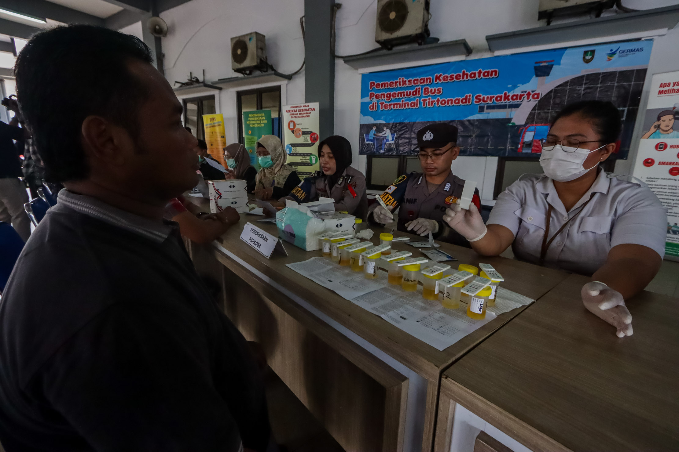 Cek kesehatan gratis dilayani di fasilitas kesehatan di Kota Solo. (M Ihsan/Radar Solo)