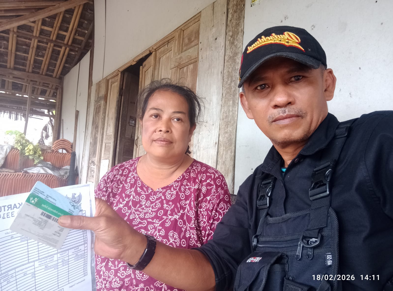 Salah satu warga Sragen penerima BPJS PBI yang dinonaktifkan. (Ahmad Khairudin/Radar Solo)