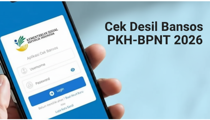 Cek desil bansos 2026 untuk tahu status penerima.