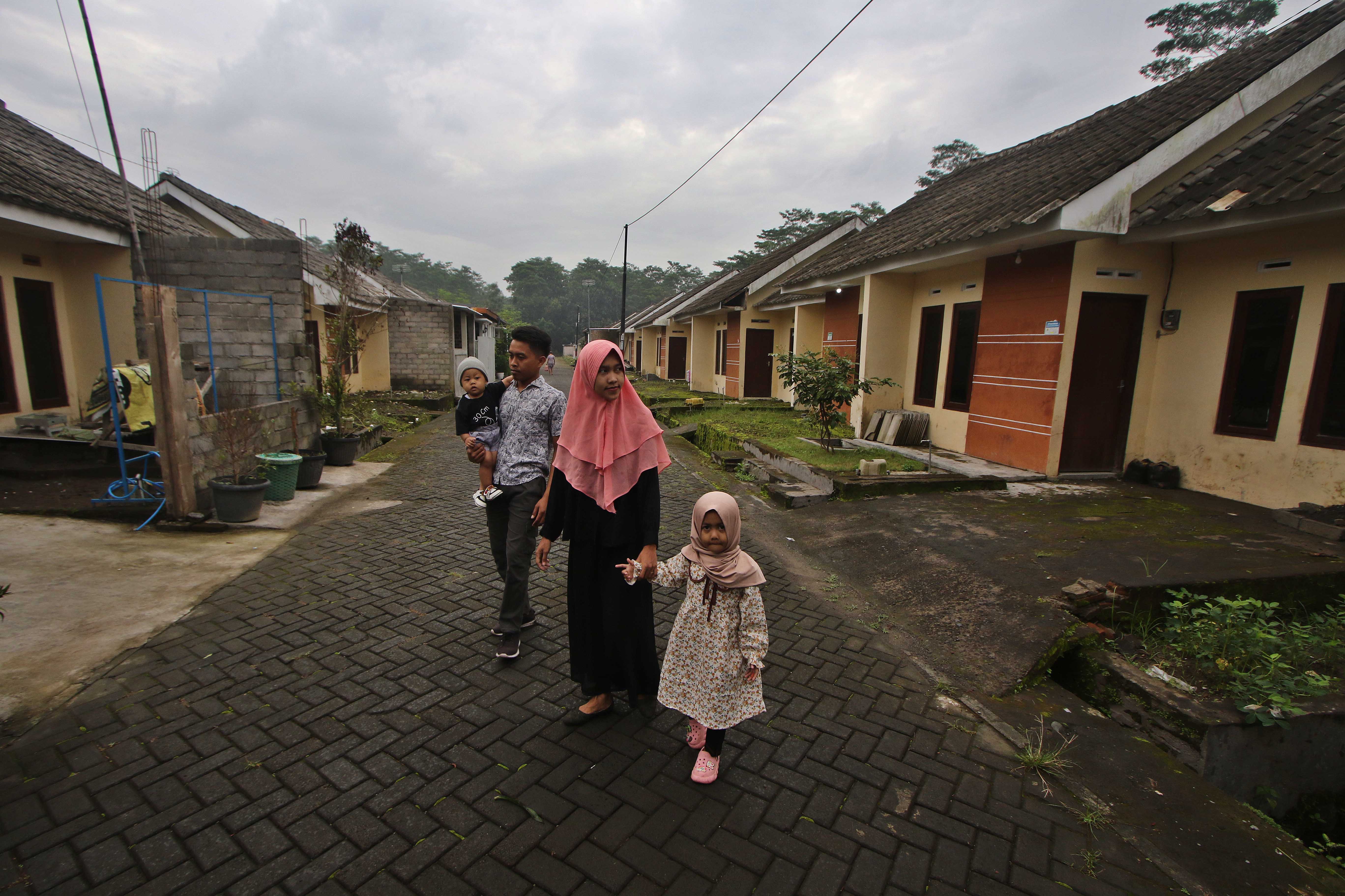 ilustrasi deretan rumah bersubsidi di Kabupaten Sukoharjo. DPKP Sukoharjo siap menyokong program 3 juta rumah yang dirumuskan pemerintah pusat.