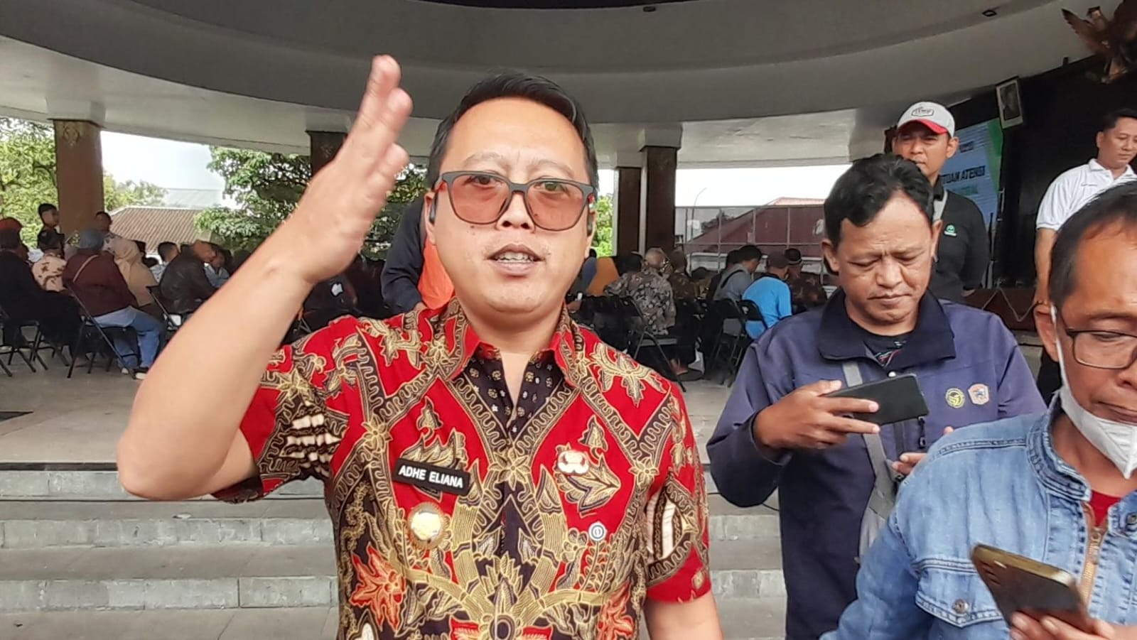 Wakil Bupati Karanganyar Adhe Eliana yang juga Ketua Satgas MBG Karanganyar. (Rudi Hartono/Radar Solo) 