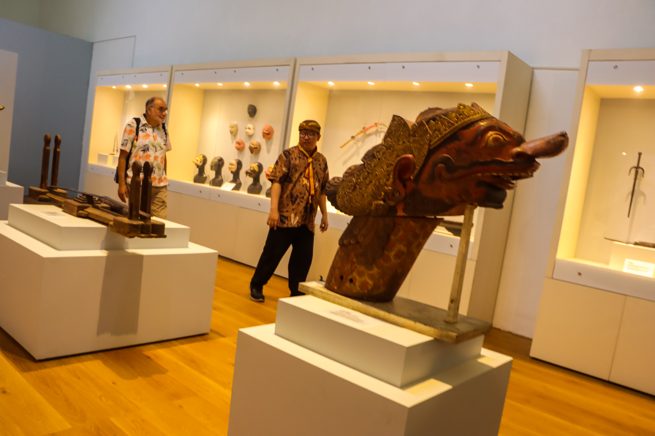 Museum Keraton Solo lebih tertata rapi dan nyaman dikunjungi. (M Ihsan/Radar Solo)