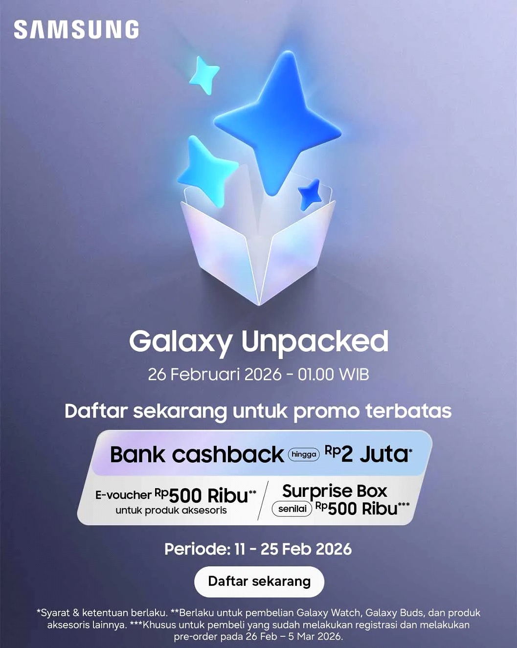 6 Keuntungan Membeli Samsung S26 di Blibli