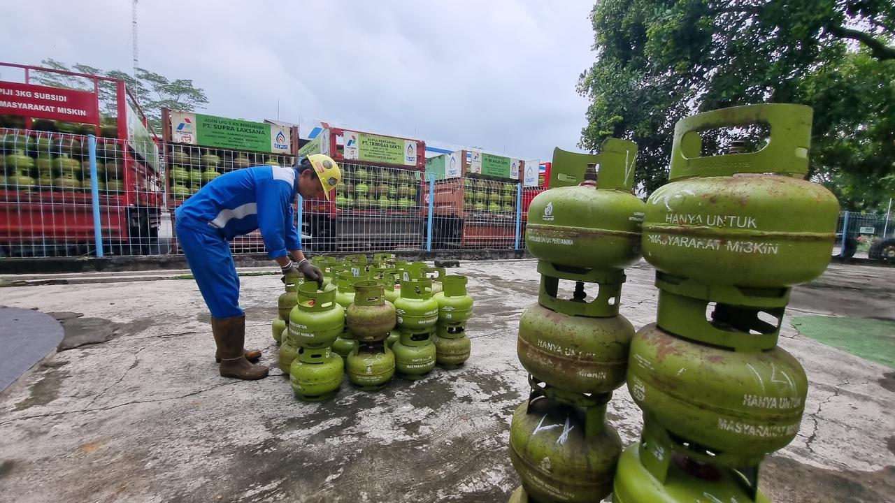 Stok gas melon di Boyolali dipastikan tetap aman selama Ramadhan.