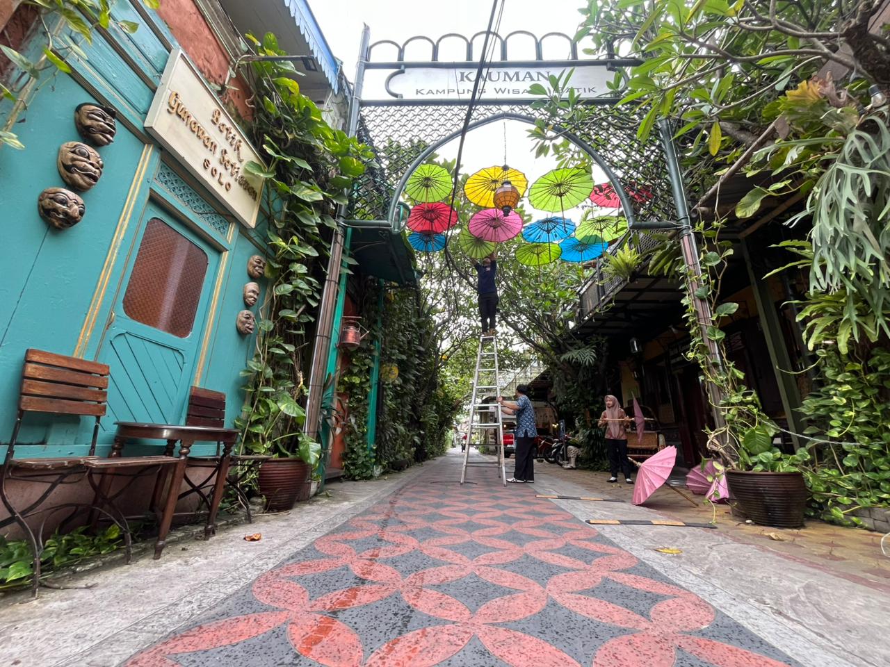 Kondisi Ramadan 2026 di Kampung Batik Kauman.