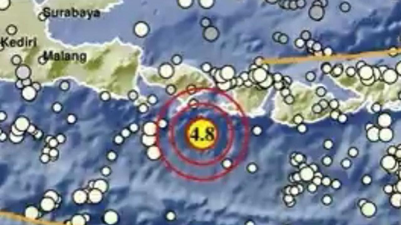 Gempa Hari Ini di Bali M 4,8, BMKG: Getaran Terasa di Kuta hingga Denpasar