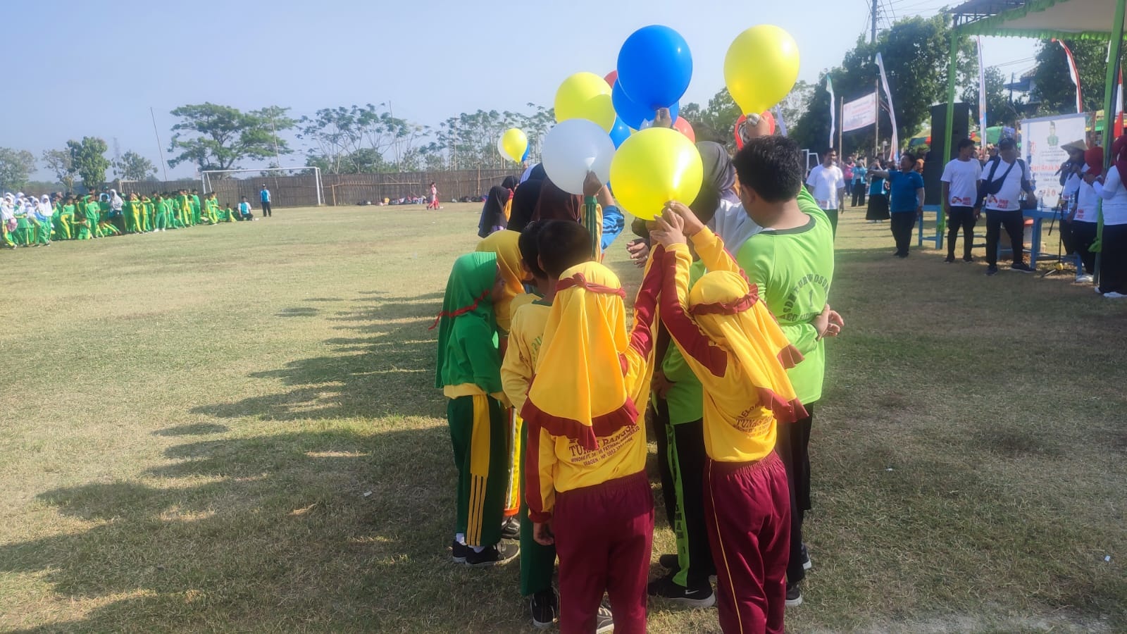 Peringatan Hari Anak Nasional di Kabupaten Sragen. (Ahmad Khairudin/Radar Solo)
