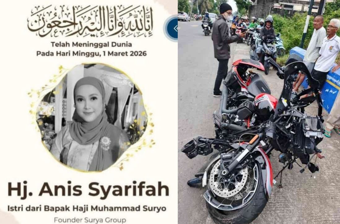 Istri Bos Rokok HS Dikabarkan Meninggal dalam Kecelakaan Maut Harley dan Jupiter MX di Kulon Progo