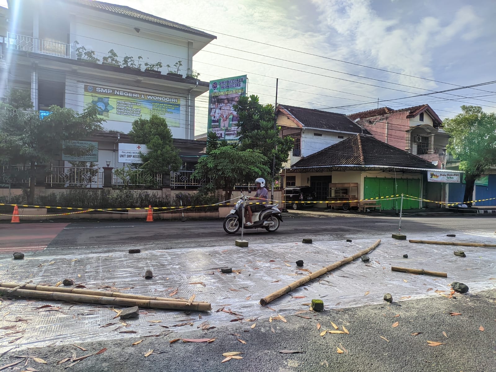 Pembangunan dan perbaikan jalan menjadi salah satu prioritas Pemkab Wonogiri.