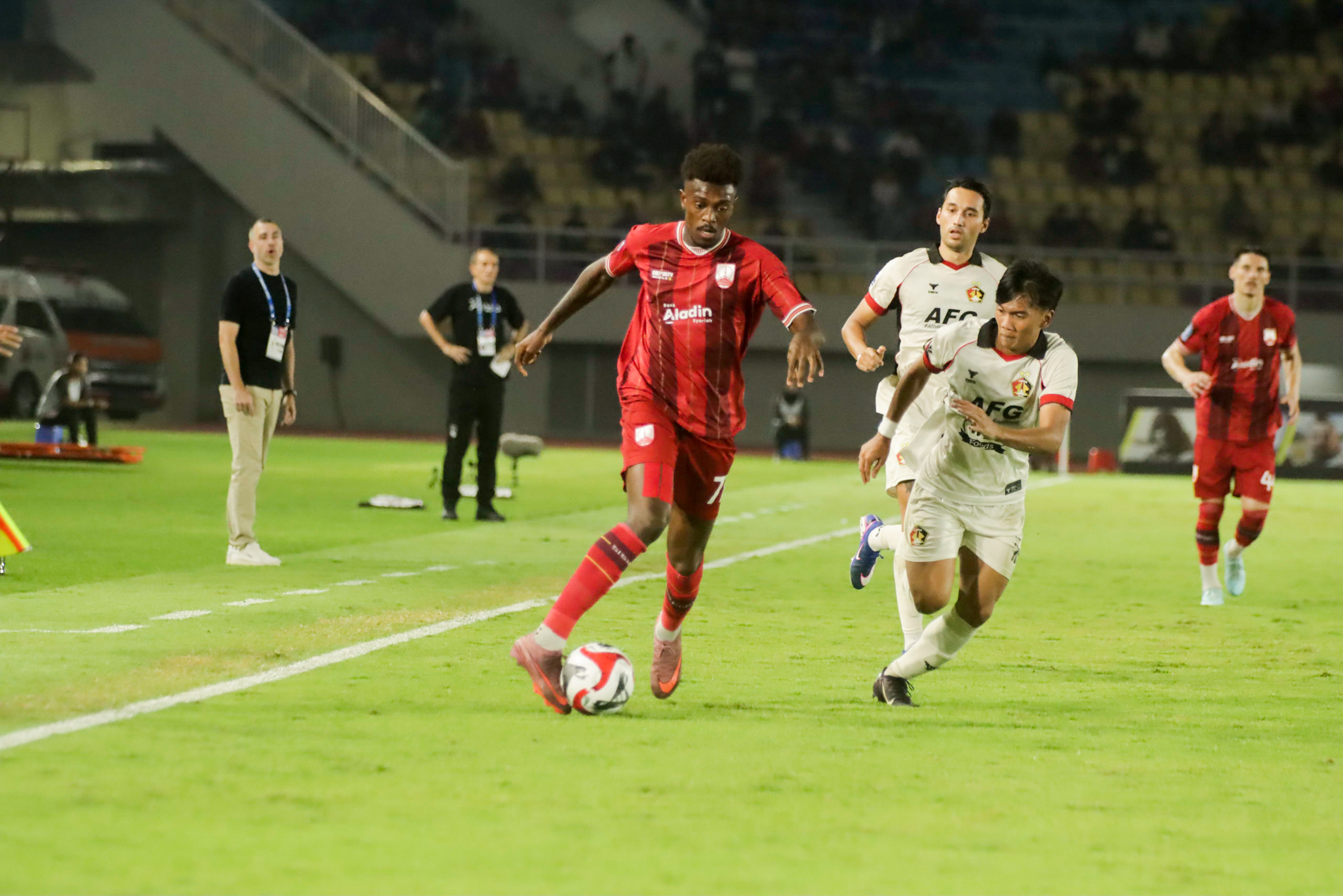 Persis Solo melawan Persik Kediri di Stadion Manahan (1/3/2026). 