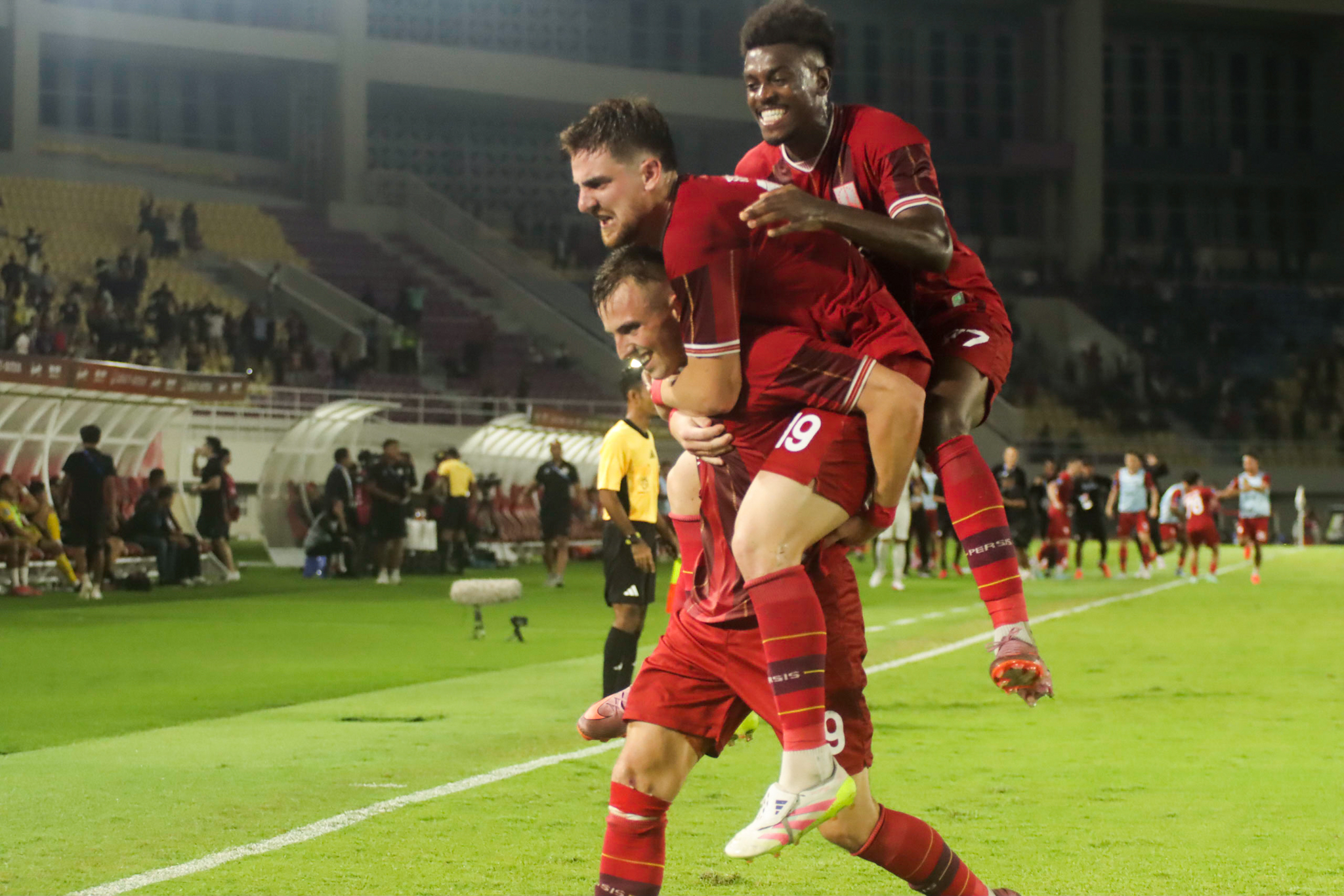Persis Solo melawan Persik Kediri di Stadion Manahan (1/3/2026). 