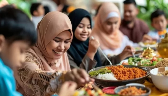 Waktu buka puasa.