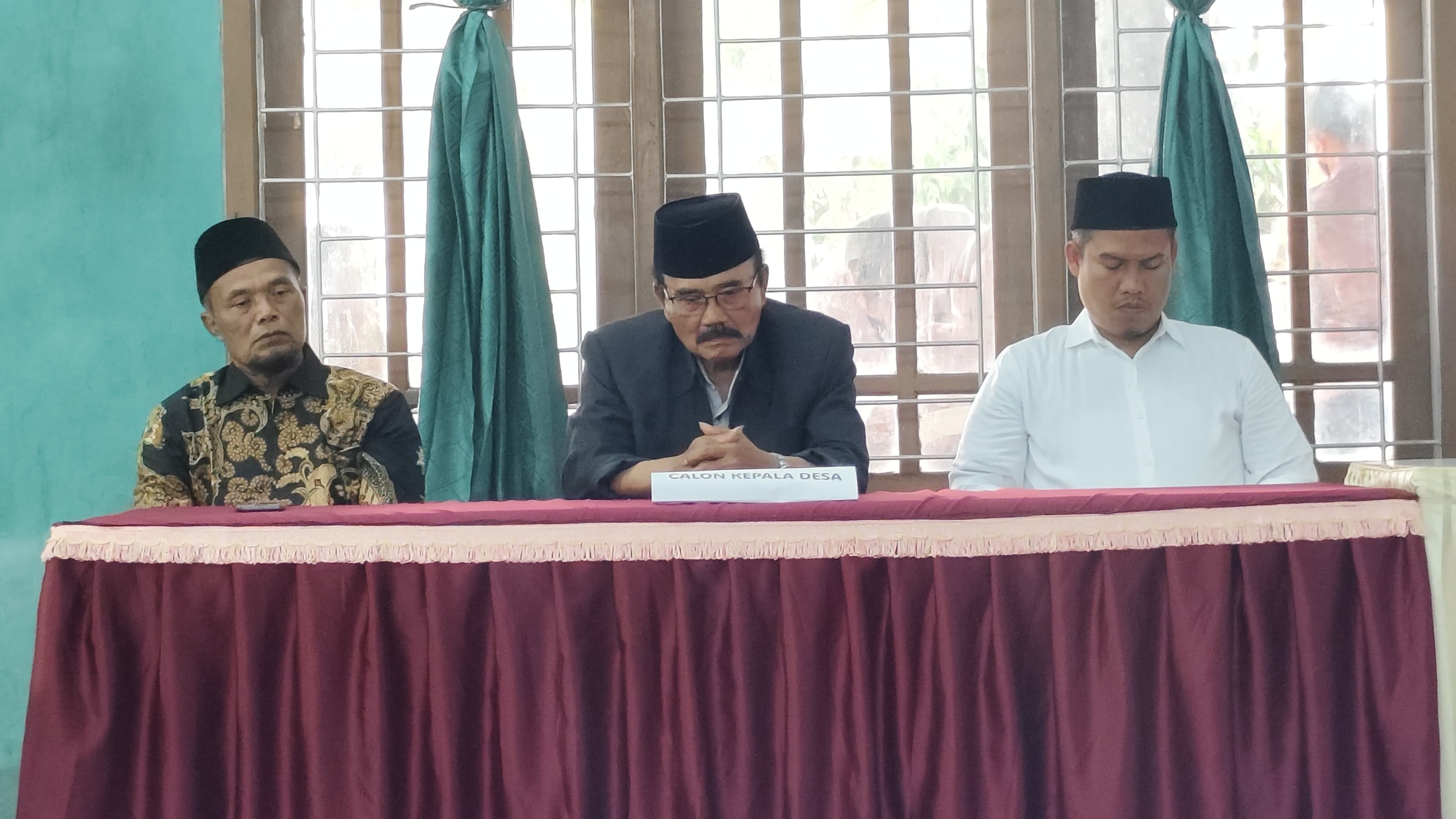 Salah satu pilkades PAW di Kabupaten Sragen, Rabu (4/3/2026). (Ahmad Khairudin/Radar Solo)