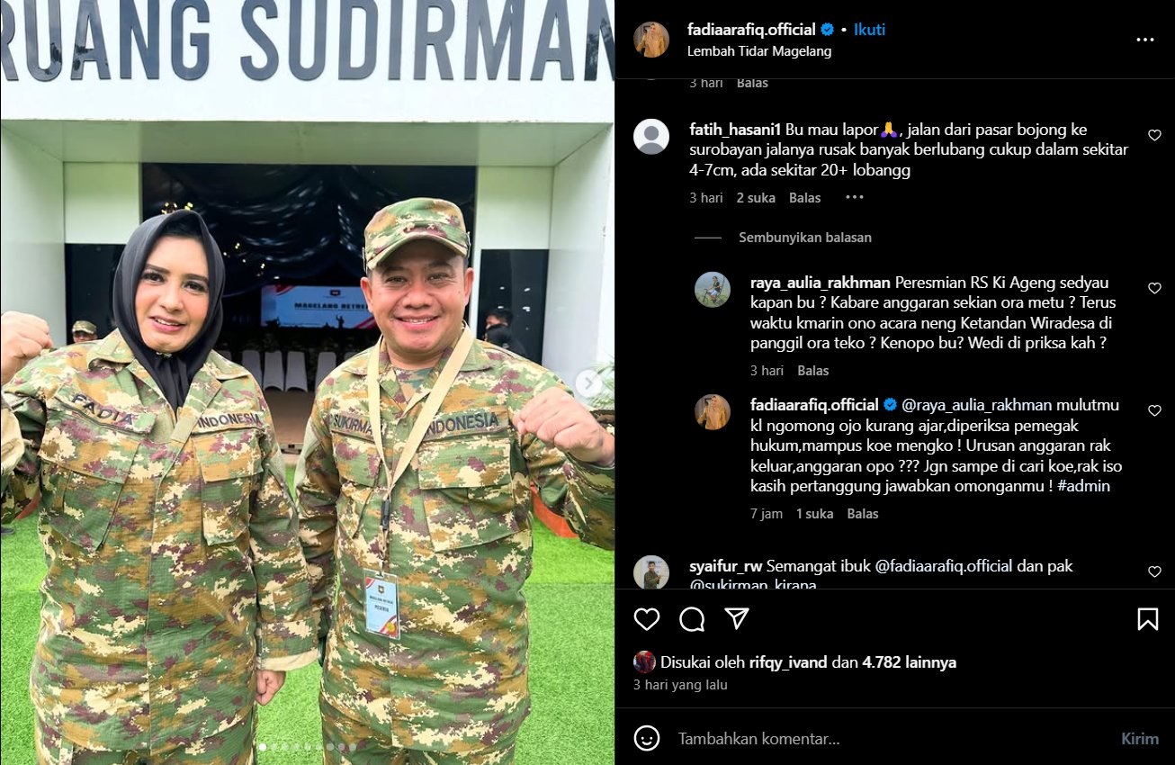 Jejak Digital Fadia Arafiq Kembali Disorot