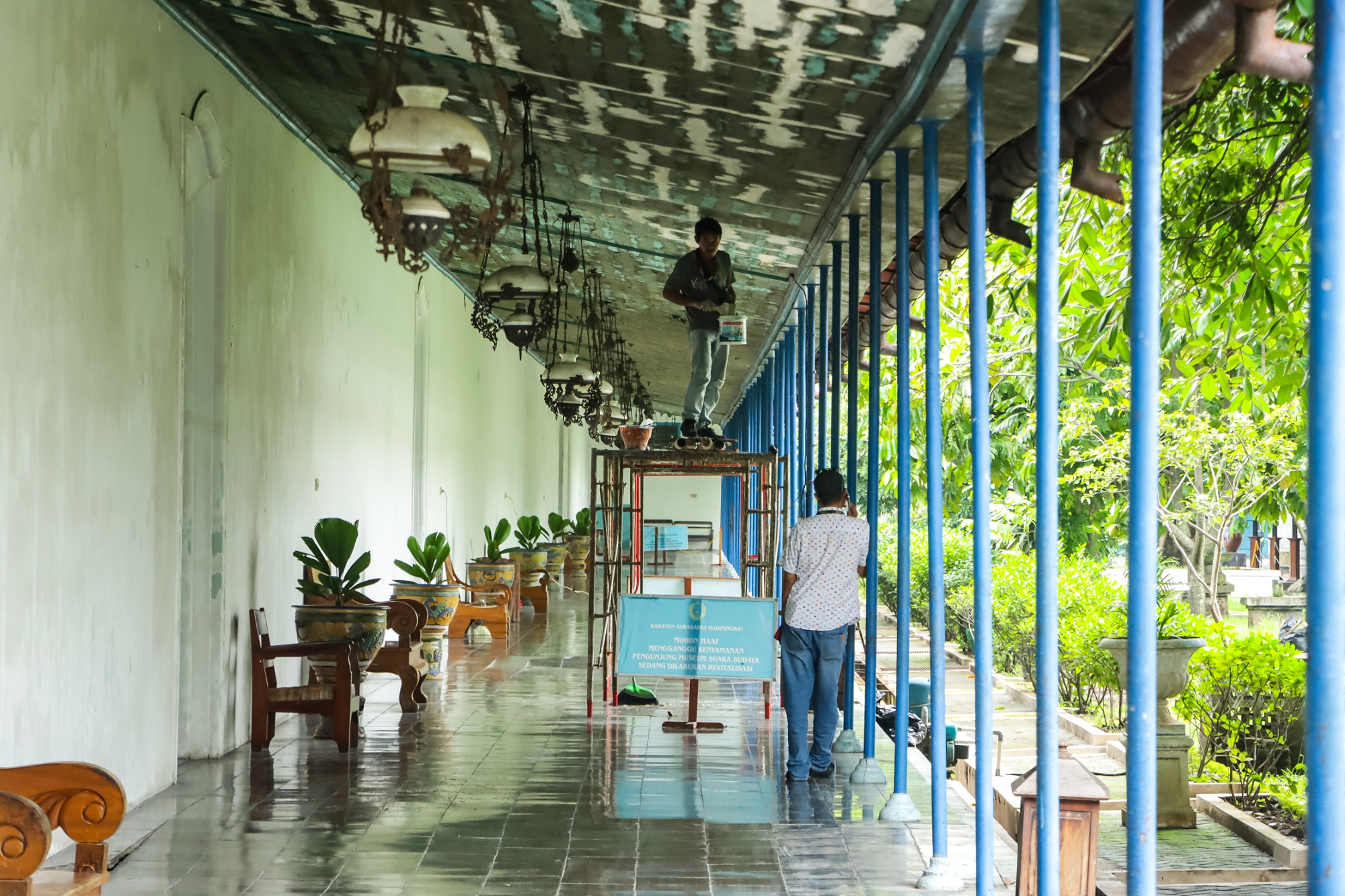 Salah satu sudut Keraton Surakarta. (M Ihsan/Radar Solo) 