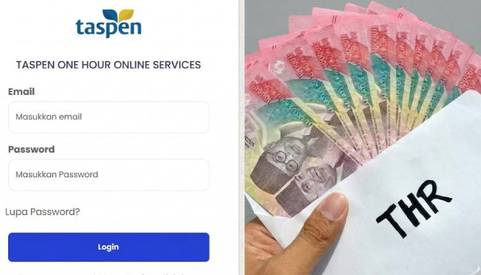 Cek pencairan THR pensiunan PNS 2026.
