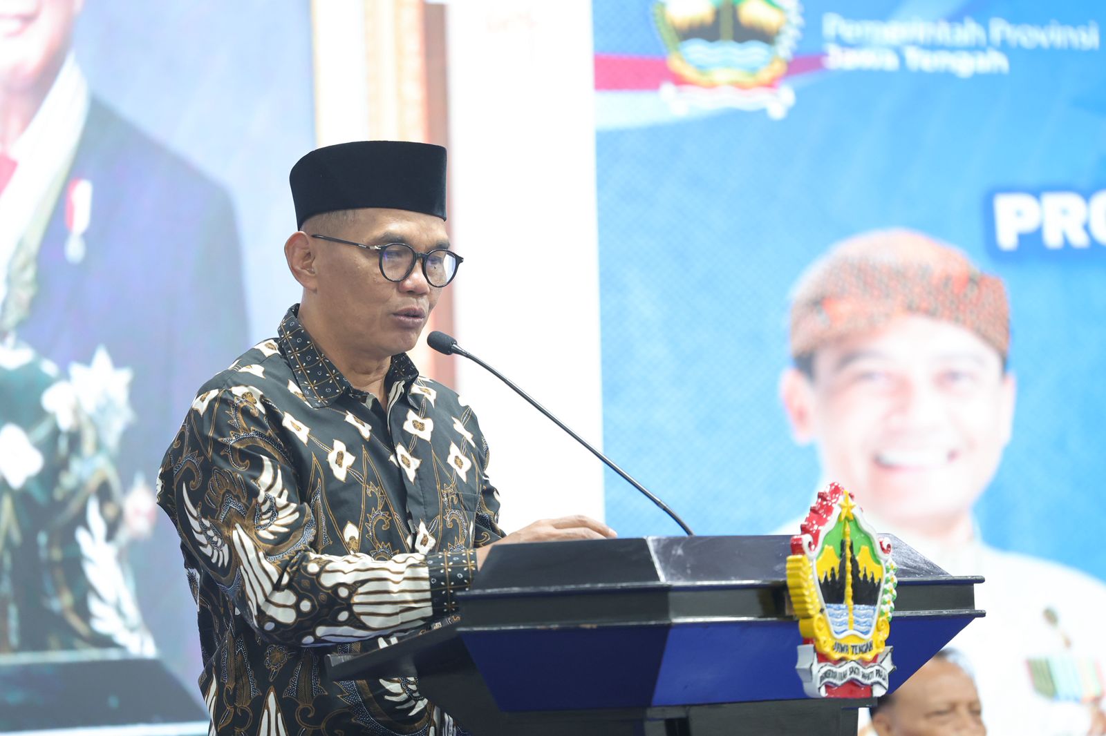 BERI ARAHAN: Ketua DPRD Jateng Sumanto saat memberikan sambutan dalam sebuah kegiatan.  &nbsp;