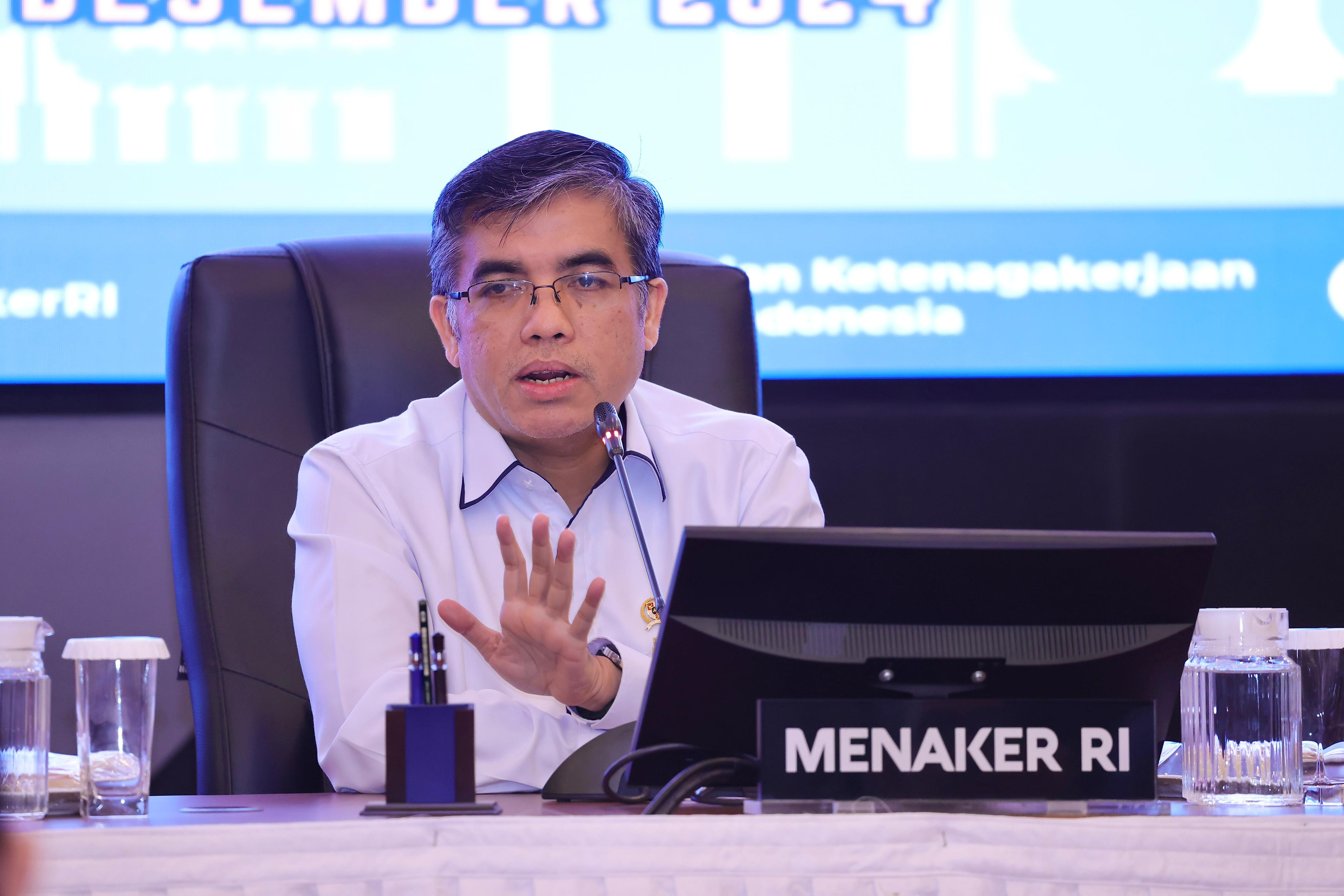 Menteri Ketenagakerjaan Yassierli