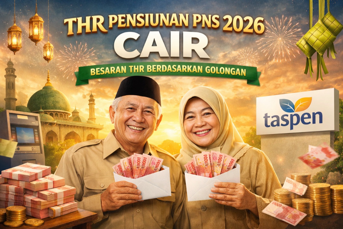 THR Pensiunan PNS 2026 Sudah Masuk Rekening via Taspen? Ini Jadwal Gaji ke-13 yang Dibocorkan Pemerintah