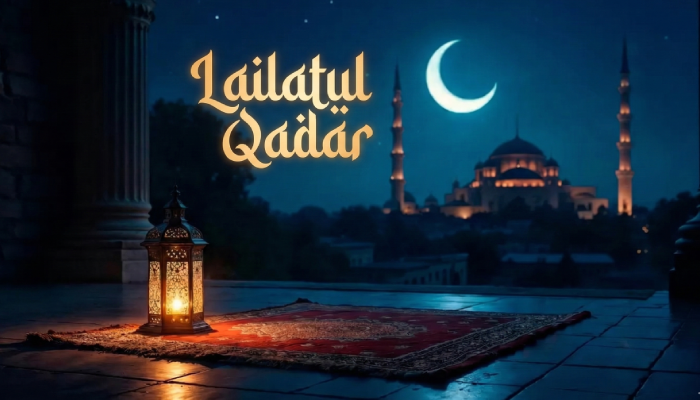 Malam Lailatul Qadar.