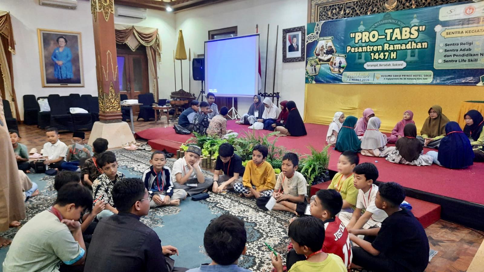 Suasana Pesantren Ramadan yang digelar di KSPH Solo, Sabtu-Minggu (7-8/3).