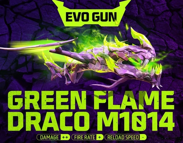Kode Redeem FF Terbaru 11 Maret 2026: Klaim Skin Gratis M1014 Green Flame Draco &amp; Emote Flowers of Love