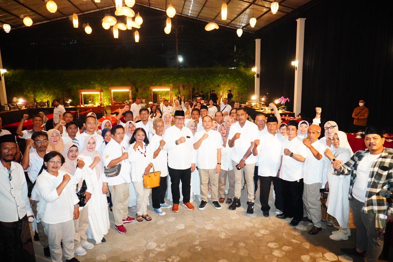 Buka bersama DPC Partai Gerindra Solo dihadiri Wali kota Respati Ardi.