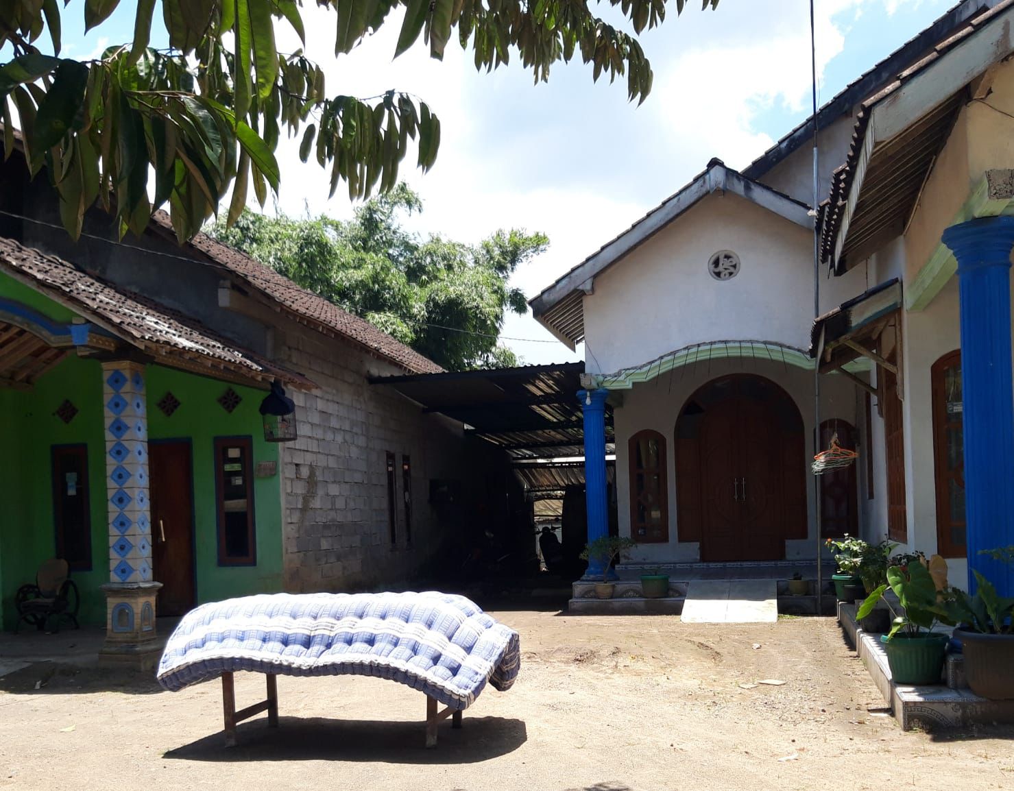 Tampak rumah yang dijadikan tempat produksi mi basah berformalin di Desa Cabean Kunti, Cepogo, Boyolali, Kamis (12/3/2026) 