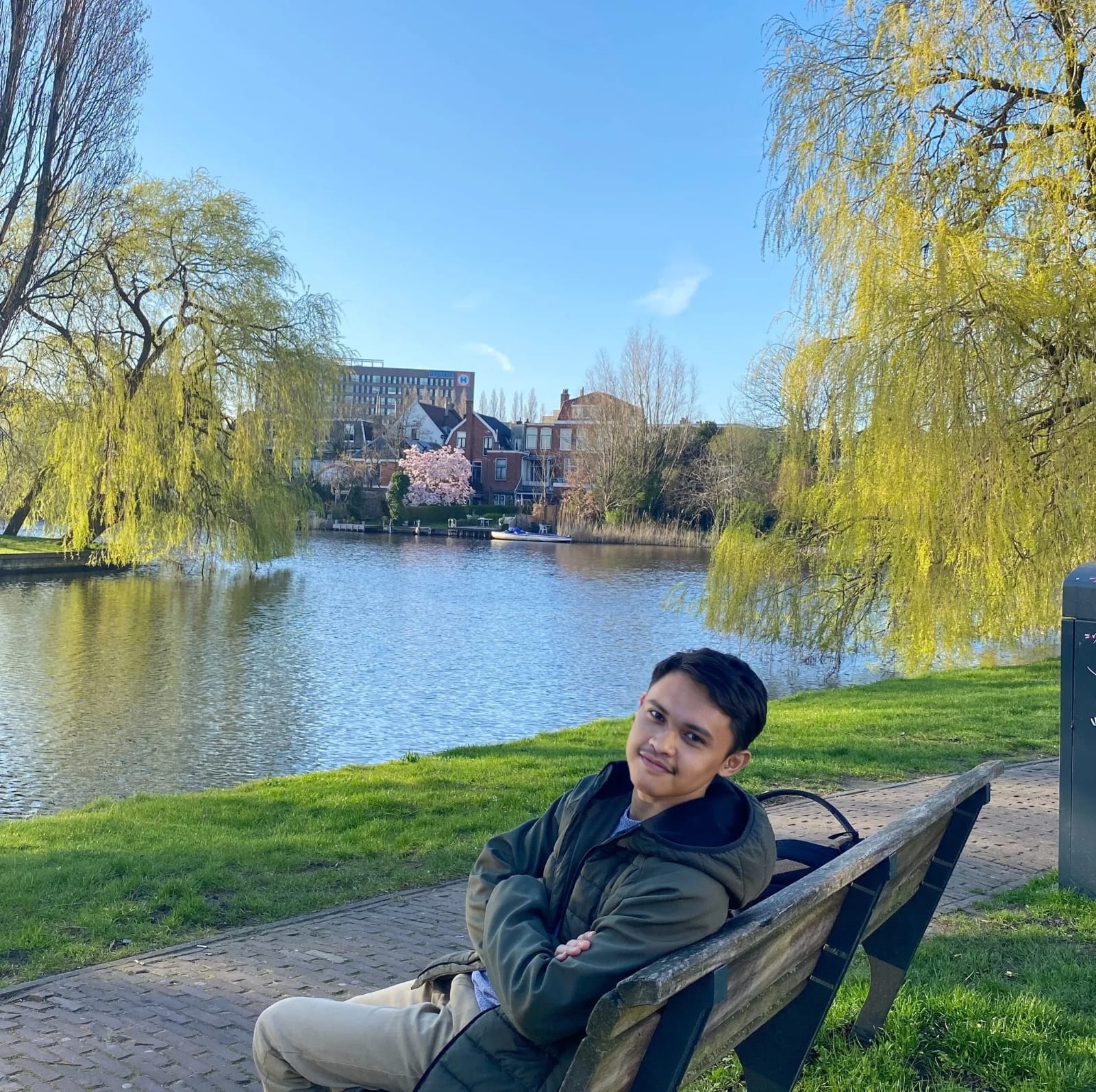 Karebeth Wahyu Firmansyah, mahasiswa asal Kabupaten Boyolali yang kuliah di Kota Leiden, Belanda.