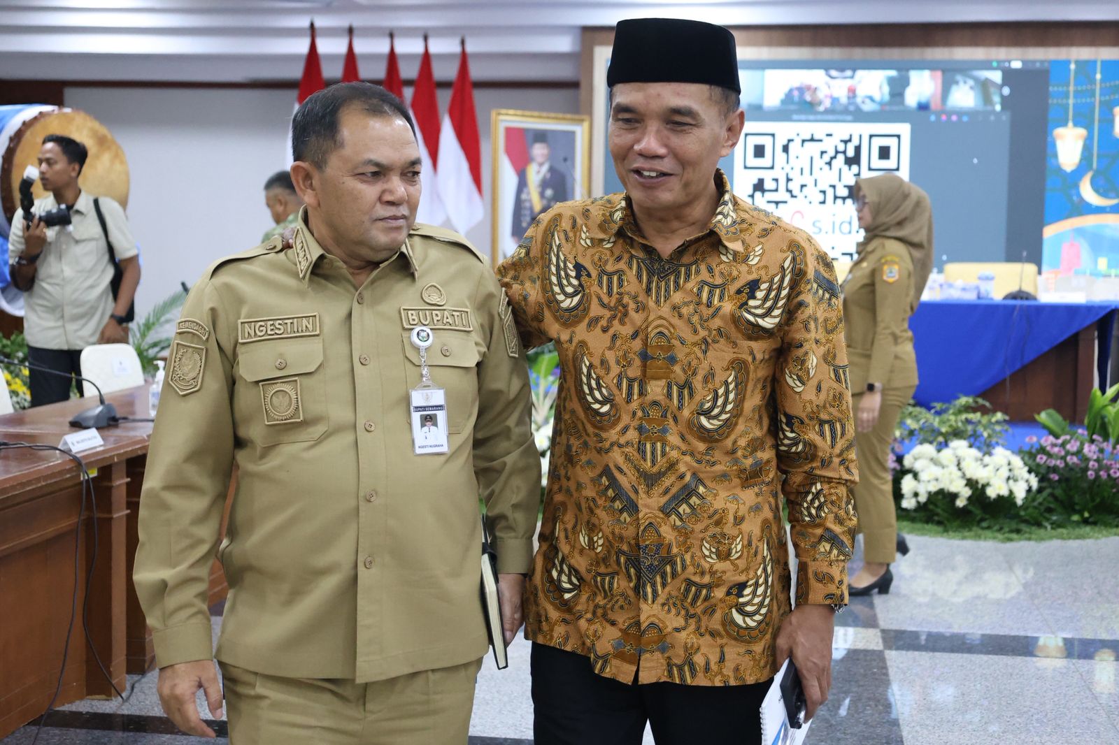 Ketua DPRD Jateng Sumanto tekankan ketersediaan stok sembako seperti beras, minyak goreng, gula, dan telur harus dipastikan aman hingga pasca-Lebaran.