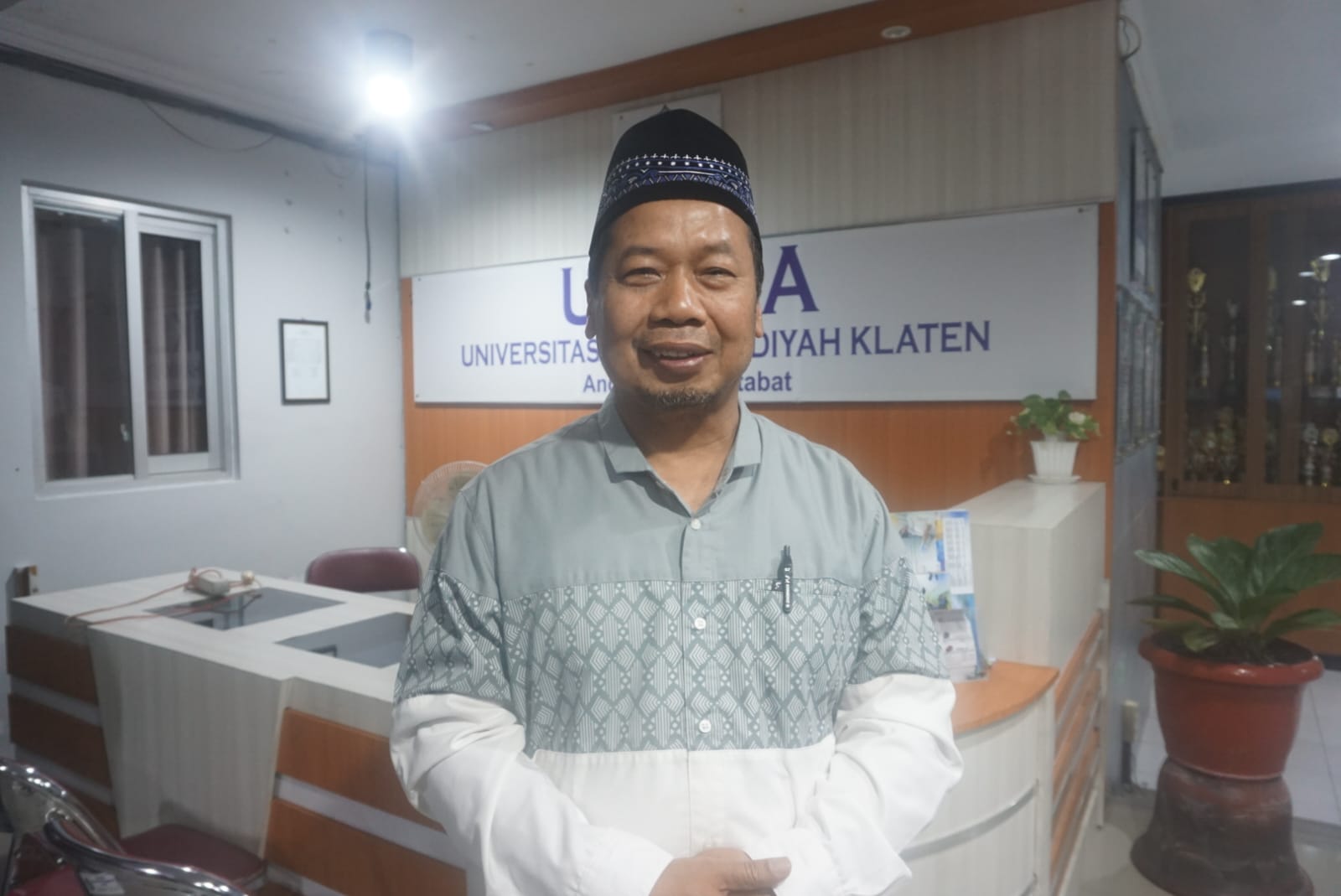 Rektor Universitas Muhammadiyah Klaten (UMKLA) Sukamta  
