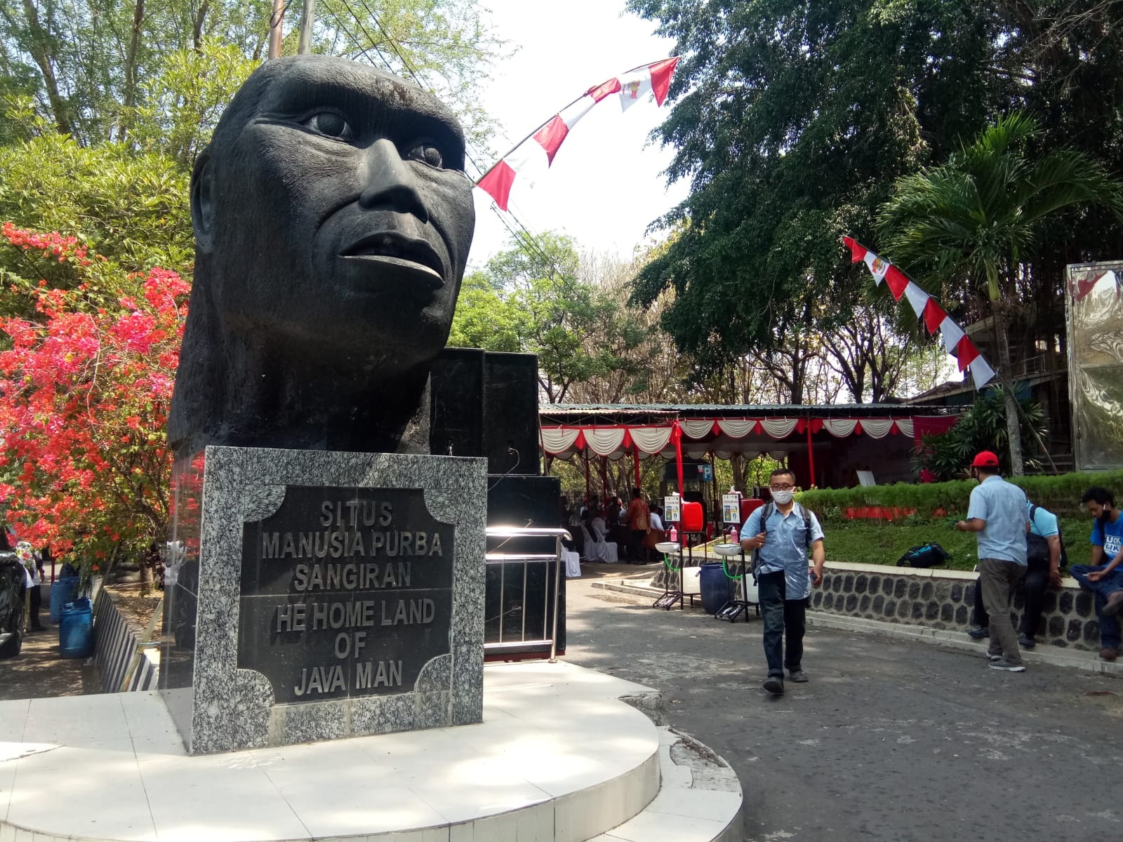 Museum Manusia Purba Sangiran Sragen jadi jujugan wisatawan selama libur Lebaran 2026. (Ahmad Khairudin/Radar Solo)