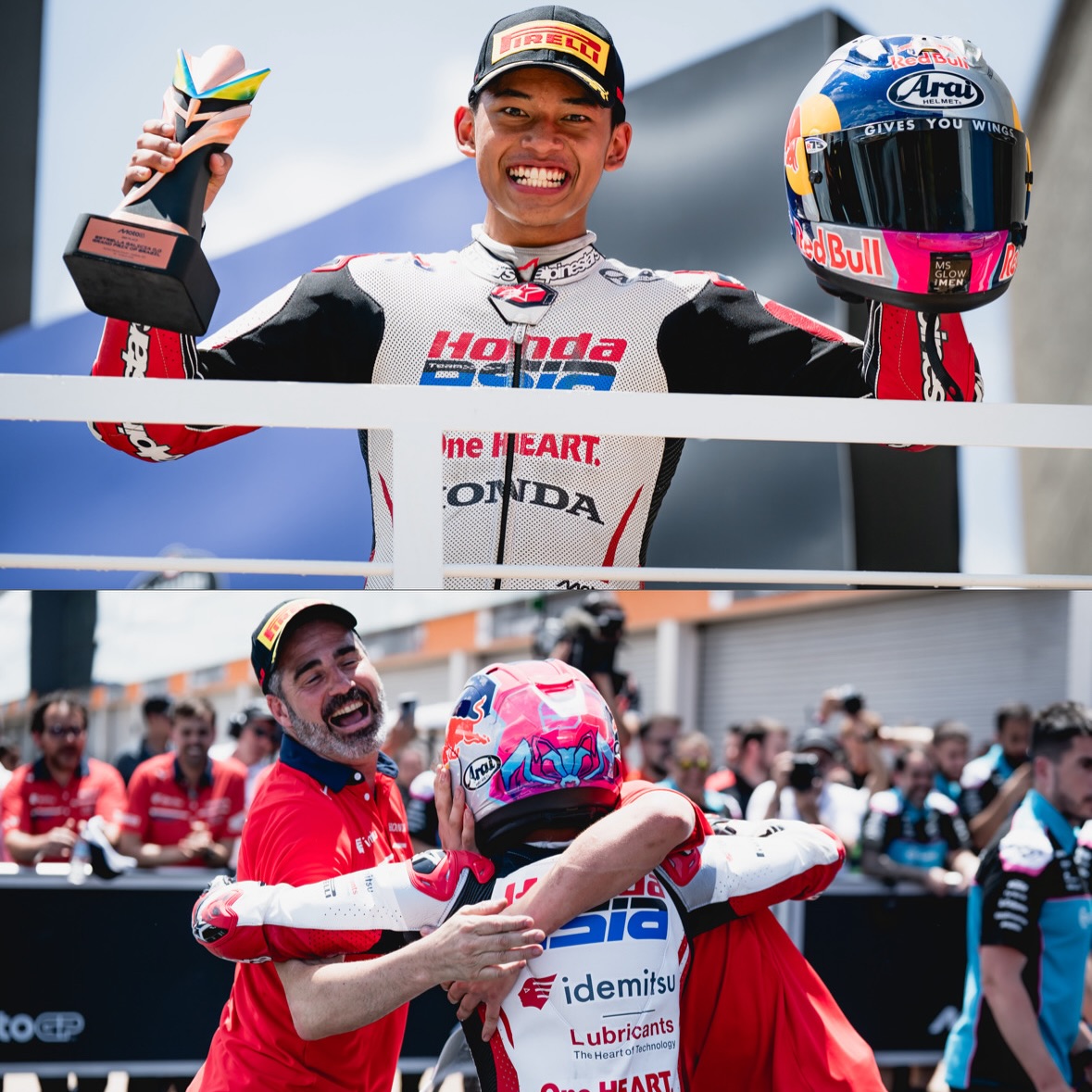 Veda Ega Pratama Bersinar di Moto3 Brasil 2026, Media Italia Soroti Podium Gemilang Pembalap Indonesia