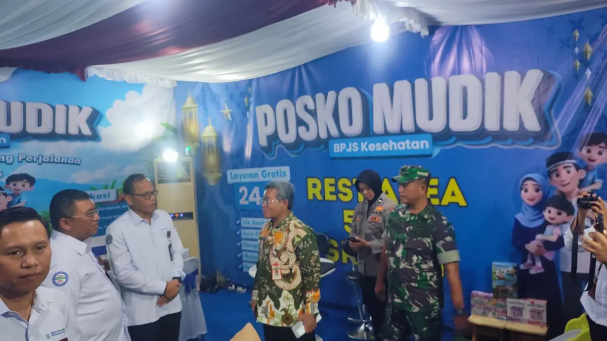 BPJS Kesehatan hadirkan Posko Mudik 2026 di berbagai titik strategis, sediakan layanan kesehatan gratis bagi peserta JKN. (AHMAD KHAIRUDIN/RADAR SOLO)