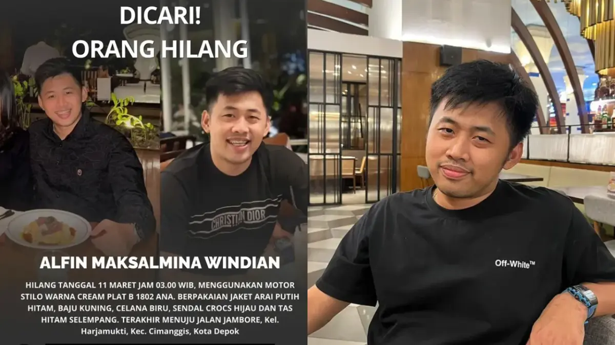 Kronologi Kasus Alfin Maksalmina Windian, Dari Laporan Hilang hingga Ditemukan Tewas Terkubur di Cikeas (Instagram/@dhemit_is_back.01)