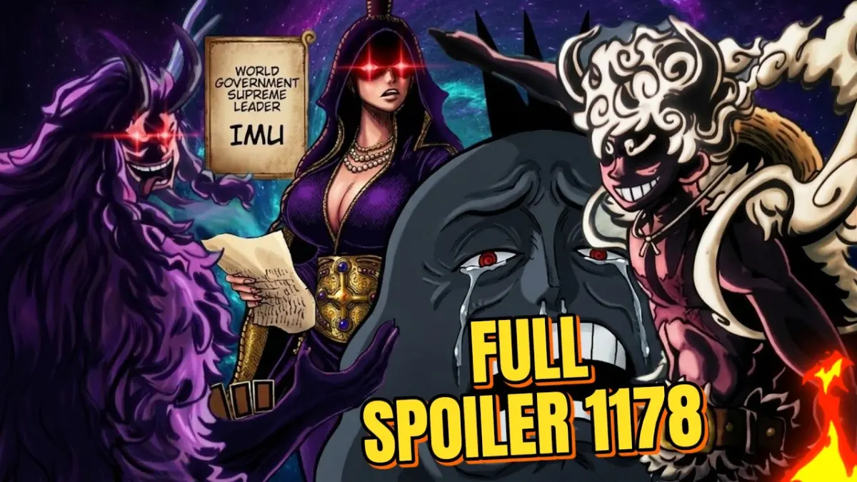 Spoiler One Piece 1178: Imu Turun ke Elbaph? Luffy dan Loki Kebal Serangan Domi Reversi? (Youtube Kakkoi Nime)