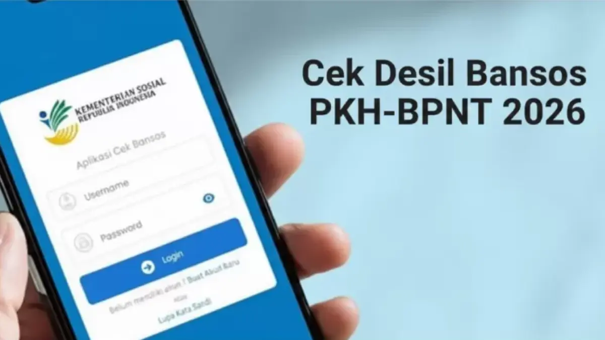 Cek desil bansos 2026.