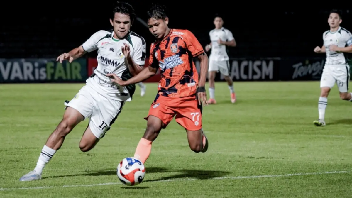 Laga Kendal Tornado FC vs PSS Sleman di Stadion Manahan, Minggu (29/3/2026). (TIM MEDIA KENDAL TORNADO FC) 