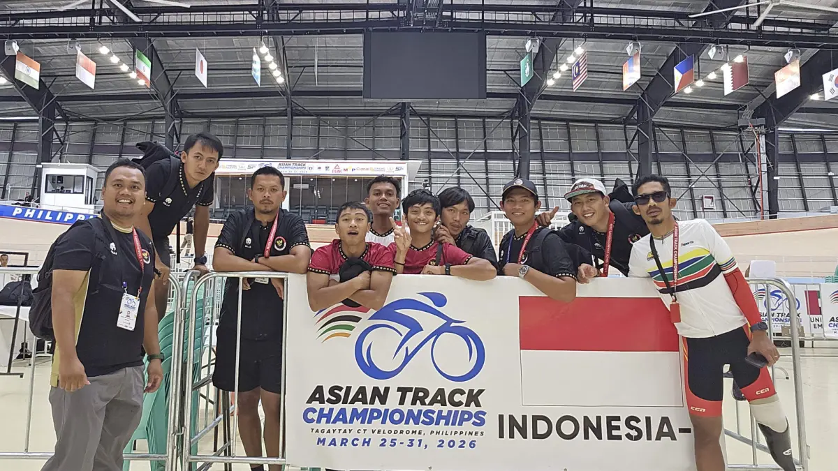 Atlet Balap Sepeda Indonesia yang terjun di Asian Para Track Championships 2026. (DOK. NPC INDONESIA)