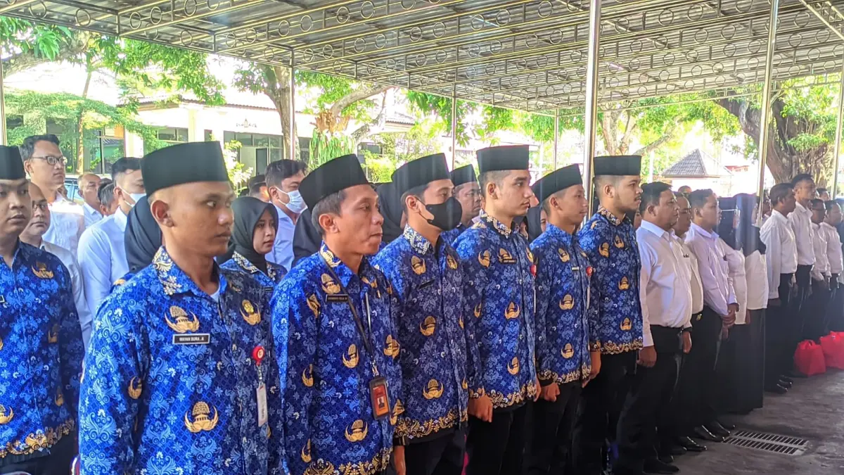 Ilustrasi ASN Wonogiri sedang ikut kegiatan. (IWAN ADI/RADAR SOLO)