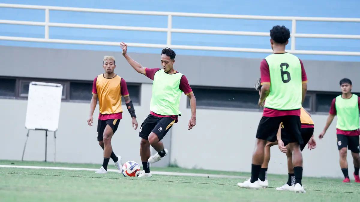 Pemain Kendal Tornado FC jalani sesi latihan. (TIM MEDIA KENDAL TORNADO FC) 