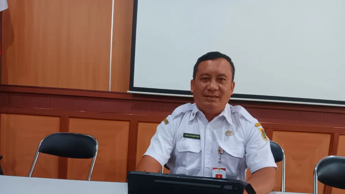 Kepala Badan Kepegawaian dan Pengembangan Sumber Daya Manusia (BKPSDM) Kabupaten Klaten Agus Setyawan Prasetyoko. (Angga Purenda/Radar Solo)