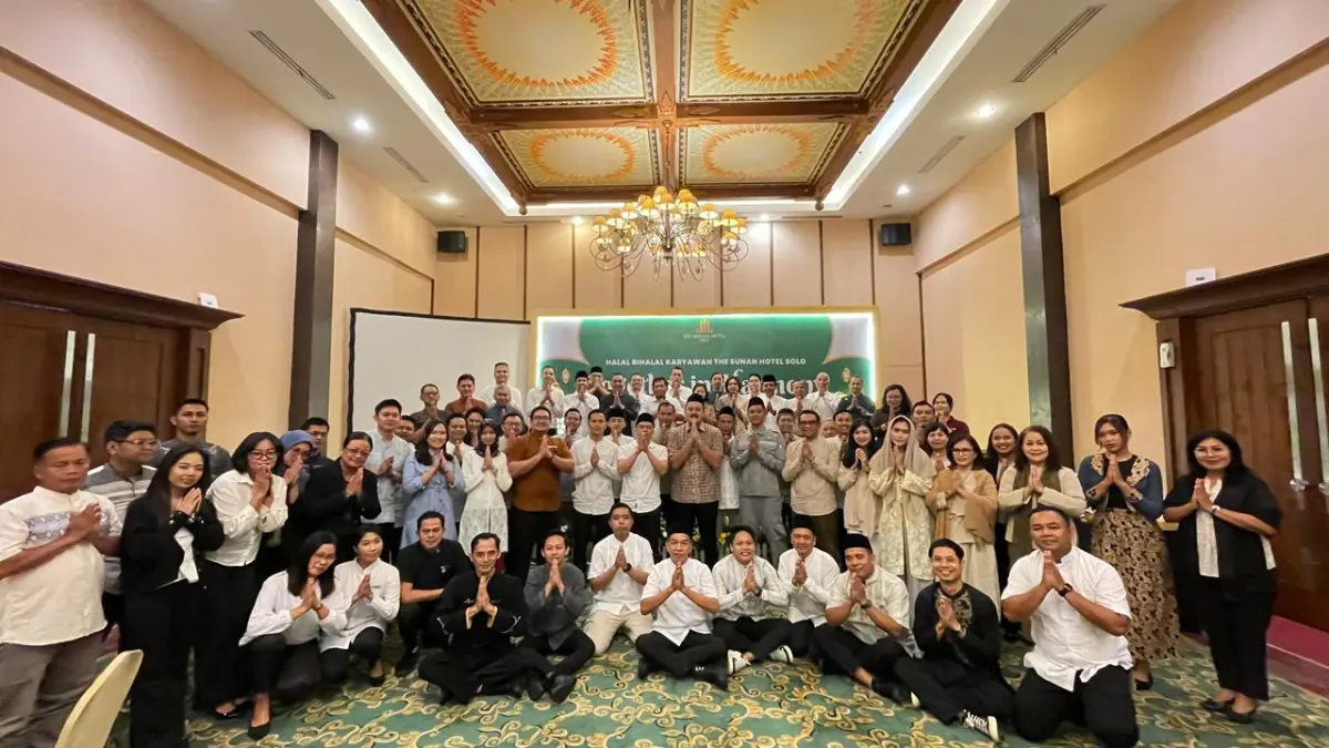 The Sunan Hotel Solo Gelar Halal Bihalal, Pererat Kebersamaan Lewat Tema "Together in Harmony"