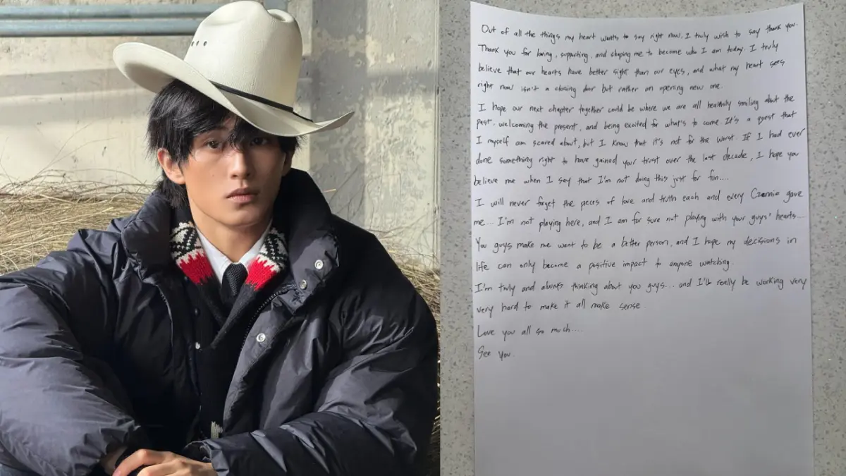 Isi surat Mark Lee ungkap perpisahan dengan NCT dan rasa terima kasihnya. (Instagram @onyourm__ark)